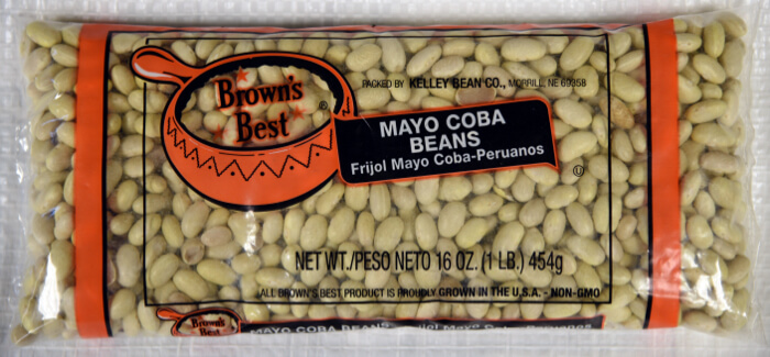 Brown's Best Mayo Coba Dry Beans